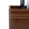 Dacasso Rustic Brown Leather Pencil Cup AG-3210 - alternate 4
